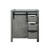 Lexora -  Marsyas 30" Ash Grey Vanity Cabinet Only - LM342230SH00000