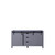 Lexora -  Marsyas 60" Dark Grey Vanity Cabinet Only - LM342260DB00000