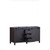 Lexora -  Marsyas 60" Brown Vanity Cabinet Only - LM342260DC00000