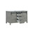 Lexora -  Marsyas 60" Ash Grey Vanity Cabinet Only - LM342260DH00000