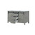 Lexora -  Marsyas 60" Ash Grey Vanity Cabinet Only - LM342260DH00000