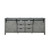 Lexora -  Marsyas 80" Ash Grey Vanity Cabinet Only - LM342280DH00000
