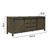 Lexora -  Marsyas 84" Rustic Brown Vanity Cabinet Only - LM342284DK00000