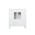 Lexora -  Ziva 30" White Vanity Cabinet Only - LZV352230SA00000