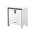 Lexora -  Ziva 30" White Vanity Cabinet Only - LZV352230SA00000