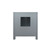 Lexora -  Ziva 30" Dark Grey Vanity Cabinet Only - LZV352230SB00000