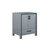 Lexora -  Ziva 30" Dark Grey Vanity Cabinet Only - LZV352230SB00000