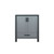 Lexora -  Ziva 30" Dark Grey Vanity Cabinet Only - LZV352230SB00000