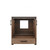 Lexora -  Ziva 30" Rustic Barnwood Vanity Cabinet Only - LZV352230SN00000