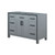 Lexora -  Ziva 48" Dark Grey Vanity Cabinet Only - LZV352248SB00000