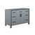 Lexora -  Ziva 48" Dark Grey Vanity Cabinet Only - LZV352248SB00000