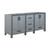 Lexora -  Ziva 72" Dark Grey Vanity Cabinet Only - LZV352272SB00000