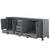 Lexora -  Ziva 84" Dark Grey Vanity Cabinet Only - LZV352284SB00000