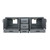 Lexora -  Ziva 84" Dark Grey Double Vanity - Cultured Marble Top - White Square Sink  no Mirror - LZV352284SBJS000
