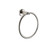 Lexora -  Bagno Nera Stainless Steel Towel Ring - Satin Nickel - LTR16152SN