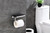 Lexora -  Bagno Bianca Stainless Steel Black Glass Shelf w/ Toilet Paper Holder - Chrome - LSP18152PCBG