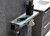 Lexora -  Bagno Bianca Stainless Steel White Glass Shelf w/ Towel Bar & Robe Hook - Chrome - LSTR18152PCWG