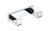 Lexora -  Bagno Bianca Stainless Steel Double Robe Hook - Chrome - LRH18152PC