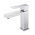 Lexora -  Monte Stainless Steel Single Hole Bathroom Faucet - Chrome - LFS1012CH