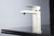 Lexora -  Monte Stainless Steel Single Hole Bathroom Faucet - Gun Metal - LFS1012GM