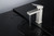 Lexora -  Monte Stainless Steel Single Hole Bathroom Faucet - Gun Metal - LFS1012GM