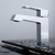 Lexora -  Labaro Brass Single Hole Bathroom Faucet - Chrome - LFS3011CH