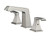 Lexora -  Balduina Brass 3 Hole 8" Widespread Bathroom Faucet - Brushed Nickel - LFT4011BN