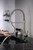 Lexora -  Lanuvio Brass Kitchen Faucet w/ Pull Out Sprayer - Chrome - LKFS6011CH
