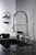 Lexora -  Lanuvio Brass Kitchen Faucet w/ Pull Out Sprayer - Brushed Nickel - LKFS6011BN