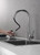 Lexora -  Olivi Brass Kitchen Faucet w/ Pull Out Sprayer - Chrome - LKFS8011CH