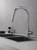 Lexora -  Olivi Brass Kitchen Faucet w/ Pull Out Sprayer - Chrome - LKFS8011CH