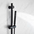 Lexora -  Luviah Set - 8" Round Rain Shower  Hheld - Matte Black - LSS13011MB