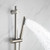 Lexora -  Luviah Set - 8" Round Rain Shower  Hheld - Brushed Nickel - LSS13011BN