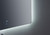 Lexora -  Lugano 48" Wide x 36" Tall LED Mirror w/ Defogger - LL4836LEDM