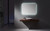 Lexora -  Lugano 48" Wide x 36" Tall LED Mirror w/ Defogger - LL4836LEDM