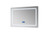 Lexora -  Caldona 48" Wide x 32" Tall LED Mirror w/ Defogger - LC4832LEDM