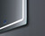 Lexora -  Caldona 60" Wide x 32" Tall LED Mirror w/ Defogger - LC6032LEDM