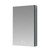 Lexora -  Savera 24" Wide x 32" Tall LED Medicine Cabinet w/ Defogger - LS2432LEDMC