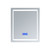 Lexora -  Bracciano 30" Wide x 36" Tall LED Medicine Cabinet w/ Defogger - LB3036LEDMC