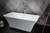 Lexora -  Vinter 59" Free Sting Acrylic Bathtub w/ Chrome Drain - LD901159A1C0000