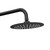 Pulse ShowerSpas - Aquarius Matte Black Shower System - 1052-MB-1.8GPM