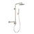 Pulse ShowerSpas - Atlantis Brushed Nickel Shower System - 1059-BN
