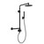 Pulse ShowerSpas - Atlantis Matte Black Shower System - 1059-MB