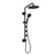Pulse ShowerSpas - Lanai Matte Black Shower System - 1089-MB-1.8GPM