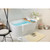 Pulse Tubs - White Freestanding Tub - PT-1003-150-BN