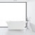 Pulse Tubs - White Freestanding Tub - PT-1079-CH
