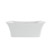 Pulse Tubs - White Freestanding Tub - PT-1079-CH