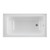 Pulse Tubs - White Alcove Tub - PT-2001R-32