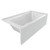 Pulse Tubs - White Alcove Tub - PT-2001R-32