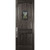 WoodCraft | Arch 2 Panel V-Grooved Mahogany with Speakeasy | 8' Tall